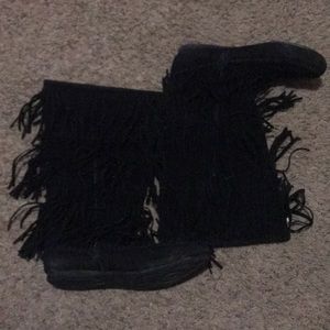 Fringe Boots